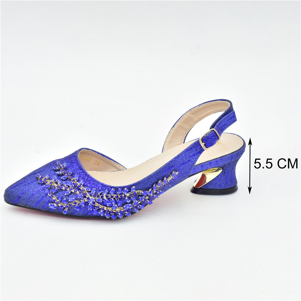 Matching Shoes and Bags: Shoes And Bag Matching Set With gold Women Italian