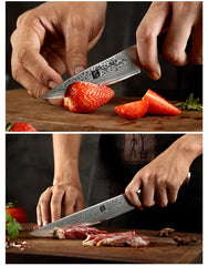 1-10 PCS Kitchen Knife 67 Layers Damascus Steel Chef Slicing Utility Paring Knife