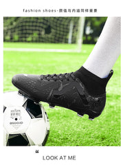 Men's Football Boots Professional Society Football Boot Outdoor Sports Kids Turf Soccer