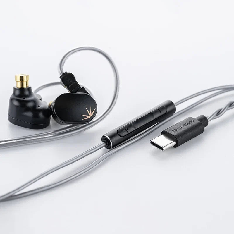 MOONDROP CHU II / CHU 2 Performance Dynamic Driver Earphone IEMs Interchangeable Cable In-Ear Headphone HiFi Music Earbuds