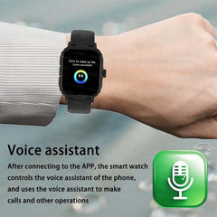 2.01'' Sports Smart Watch Fitness Clock Health Monitor Waterproof Smartwatch Wireless Call Watches For Men Women IOS Xiaomi 2025