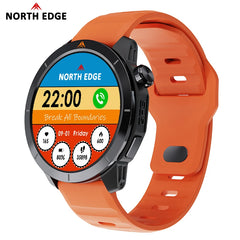NORTH EDGE X-TREK 2 GPS Sports Smart Watch 1.43'' Amoled Screen 3ATM Waterproof AOD Smart Watch Bluetooth Call Altitude Compass