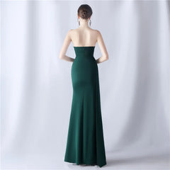 Homecoming Dresses: Women's Evening Dress with Beads Prom Party Maxi Dress