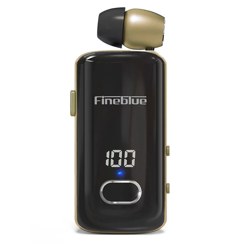 Fineblue F580 Wireless Earphone Bluetooth 5.3 Retractable Portable Headset Calls Remind Vibration Sport Run Headphone F920 F520