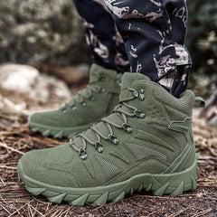 Men's Military Boot Combat Mens Ankle Boot Tactical Army Boot Male Shoes