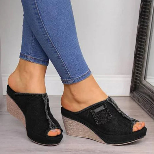 Sandals Women Platform Sandals Female Fish Mouth Platform