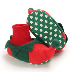 Winter Boys' and Girls' Shoes Warm Snow Boots Baby Shoes Non Slip Cloth Sole
