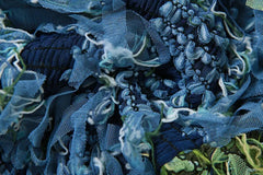 Backless Tassel Mesh Maxi Party Dress Women See Through Turtleneck Sleeveless