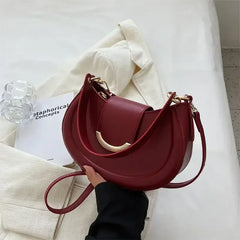 Armpit Shoulder Side Bags for Women Designer Trend Leather Small Underarm