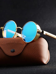 Sunglasses Men Women Fashion Round Glasses Brand Designer Vintage