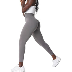Leggings Women Soft Workout Tights Fitness Outfits Yoga Pants High Waisted Gym Wear