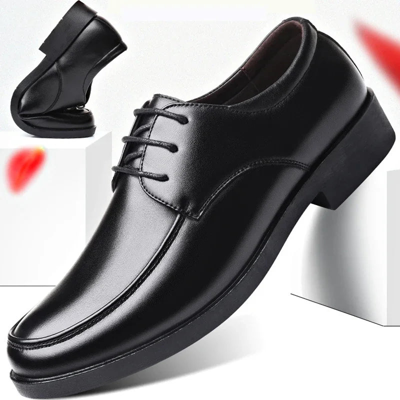 Mens Dress Shoes Men's Formal Original Leather Italian Skin Shoes for Men