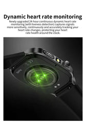 2025 New Five organ examination Health Care Smart Watch Men ECG+PPG Uric Acid Blood Fat Bluetooth Call Sports tracker Smartwatch