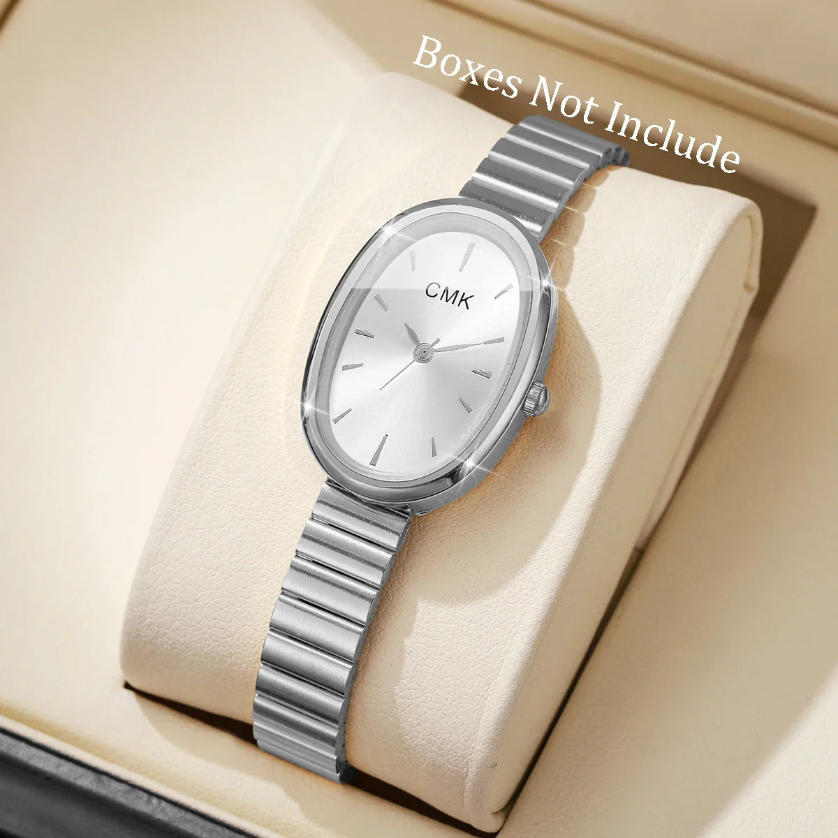 Fashion Oval Dial Women Watches Ultra-thin Strap Analog Quartz Wristwatch Girls Clock Reloj Mujer(Without Box)