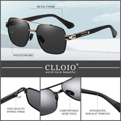 Sunglasses Men Women Polarized Driving Sun Glasses Chameleon
