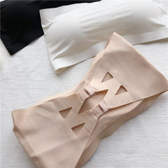 Strapless Bra Girls Seamless Crop Tube Top Bralette for Women Soft Bras