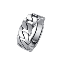 925 Sterling Silver Rings For Women Men Fine Jewelry Finger Adjustable