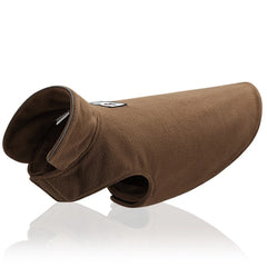 Reversible Pet Jacket Winter Warm Fleece Dog Clothes for Small Medium Large Dogs