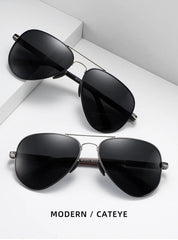 Sunglasses Pilot Sun Glasses for Men accessories Driving Fishing Hiking Eyewear