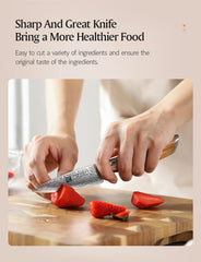 3.5'' in Paring Knife 73-layer Damascus Steel Damascus Steel Utility Knife