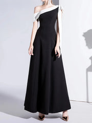 Homecoming Dresses: Prom Gown One Shoulder Graduation Dress Evening Dresses