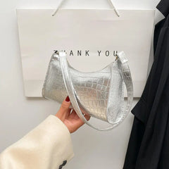 Black Trendy Women Shoulder Bag Fashion Pu Handbags Crossbody Bags Small