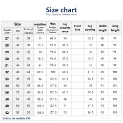 Men Stretch Business Elastic Waist Slim Ankle Length Pant