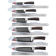 Kitchen Knives Professional Chef Knife Set Japanese Santoku Knifes Meat Cleaver