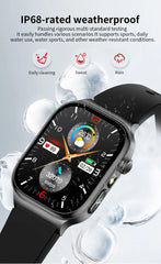 2025 New Five organ examination Health Care Smart Watch Men ECG+PPG Uric Acid Blood Fat Bluetooth Call Sports tracker Smartwatch