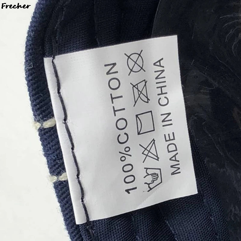 Men Rock Hip Hop Snapback Hat School Jeans Hat Letter Baseball Cap Dance