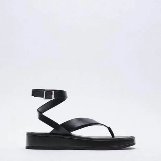 Thick-soled Flip Flops Sandals Women Summer Clogs Female Heels Platform