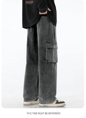 Cargo Baggy Jeans: Y2K Multi-pocket pant