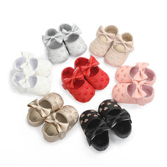 0-18Month Baby Shoes Classic Love Leather Boy Girl Shoes Multicolor Toddler