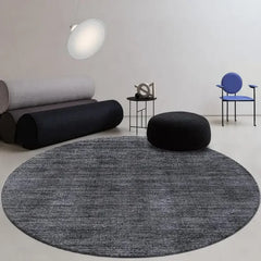 Crystal Velvet Round Carpet Light Luxury Office Desk Chair Non-Slip Mat Table