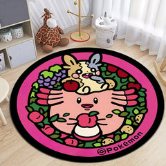 Pokemon Pikachu cute Printed Printed Carpet,rugs for bedroom,Living room floor mat