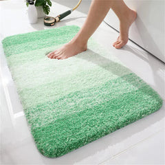 Bath Mat U-Shaped Extra Soft Bathroom Rug Absorbent Bathroom Carpet