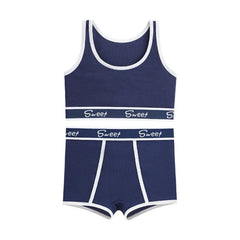 Women's Cotton Panties Bra Women's Comfortable Underwear Set Breathable