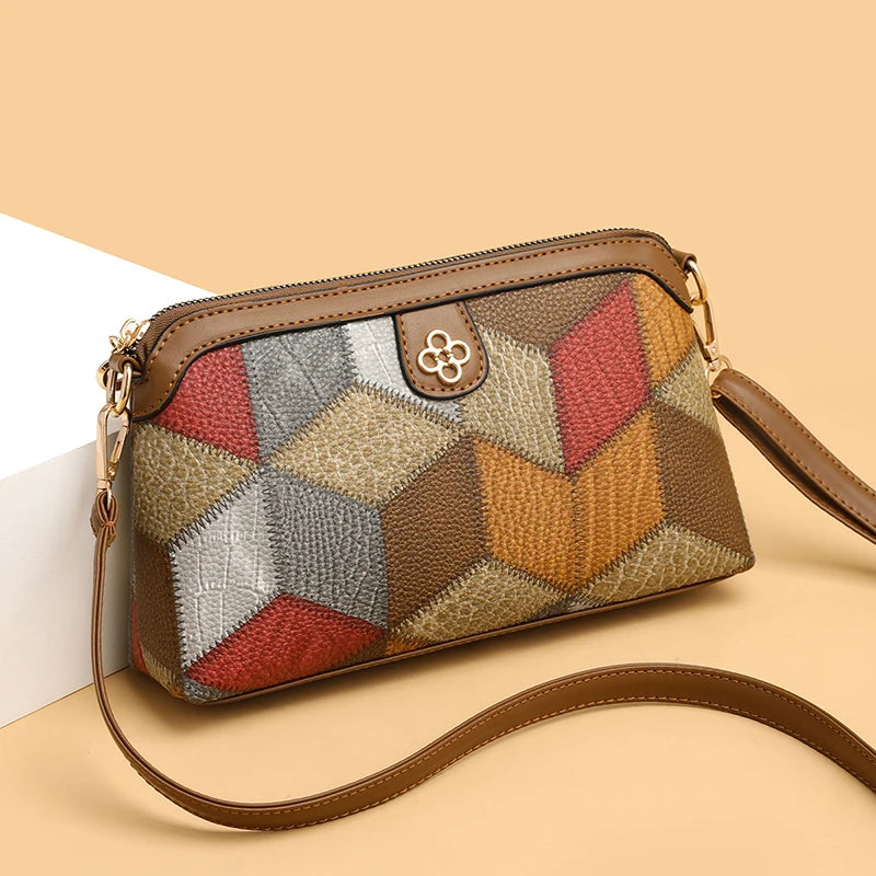 PU Leather Women Small Crossbody Shoulder Bags Luxury Handbag