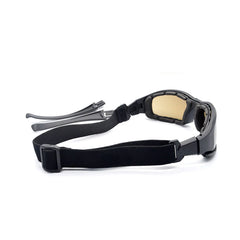 Military Goggles Army Sunglasses 4 Lens