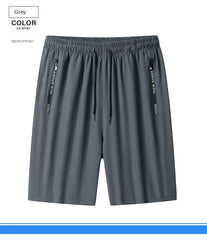 Men's Sports Shorts,bermuda Clothing, Fitness Jogging Shorts,ice Silk