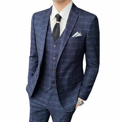 Tuxedo for Mens: Suit Slim-fit Three-piece Men's Small Suit