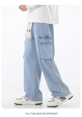 Cargo Baggy Jeans: Y2K Multi-pocket pant