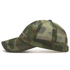 Outdoor Camouflage Mesh Baseball Cap Men Cap Summer Unisex Men And Women