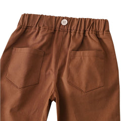 Formal Gentleman Clothng Set for Baby Infant Solid Romper Suit Boy First Birthday Costume 0-24 Month Toddler Cotton Kids Outfit