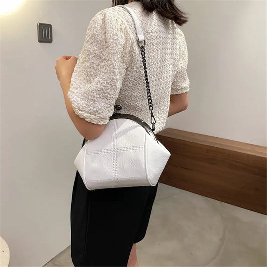 Fashion Chain Design Ladies Shoulder Bag PU Leather Women