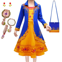 2026 Detective Mira Dress for Girls Clothes Halloween Kids Cosplay Party Masquerade Costume Children Junior Fancy Girls Clothing