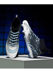 Men Sneakers Soccer Shoes Cleats Breathable Adult Kids TF/FG Football Boots