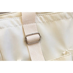 Waterproof nylon bag, large capacity, lightweight, multi-functional women's bag