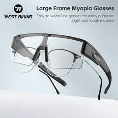 Sunglasses Men Photochromic Cycling Fit Over Myopic Glasses Driving