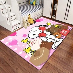 Snoopy HD Printed Carpet Living Room Home Decoration Sofa,office,Table Rug